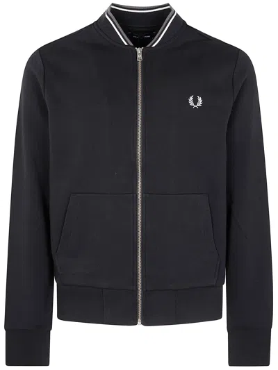 FRED PERRY FRED PERRY ZIP THROUGH SWEATSHIRT