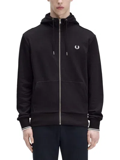 FRED PERRY ZIPPER HOODIE