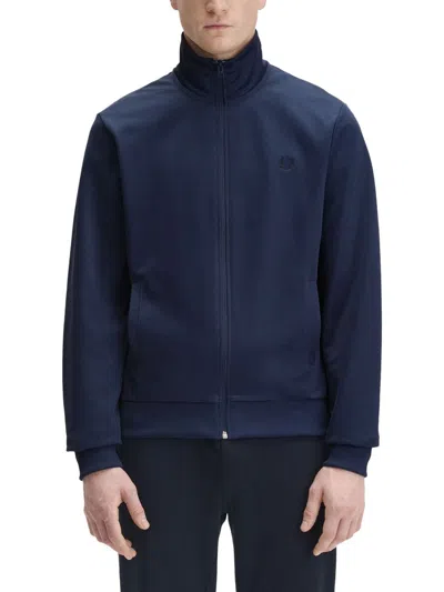 FRED PERRY ZIPPERED TRACK SWEATSHIRT