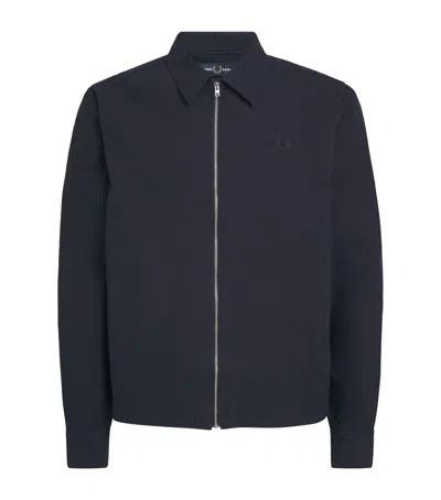 FRED PERRY FRED PERRY ZIP-UP OVERSHIRT