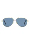 Fred Pilot-frame Sunglasses In Blue