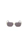 Fred Rectangular Sunglasses In Gray