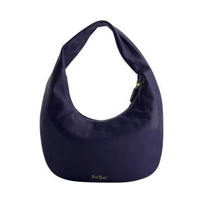 Fred Segal Rounded Soft Hobo Bag In Smooth Nappa Leather Nap In Multi