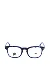 Fred Square-frame Glasses In Blue