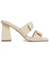 Freda Salvador Adria Leather Heel In Neutral