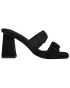 Freda Salvador Adria Suede Heel In Black