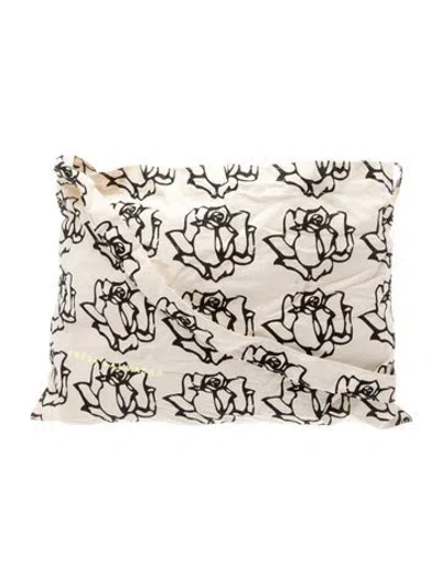 Pre-owned Freda Salvador Canvas Clutch In Neutral