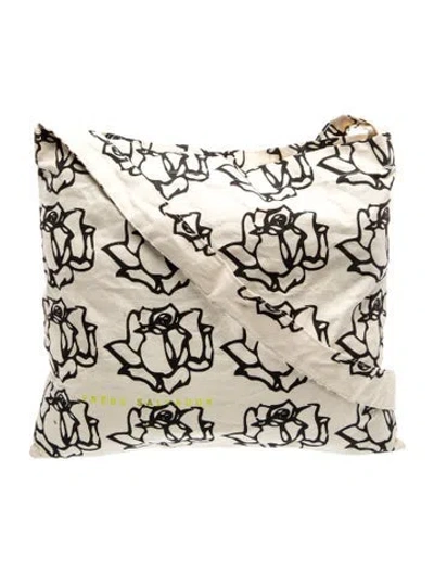 Pre-owned Freda Salvador Canvas Messenger Bag In Neutral