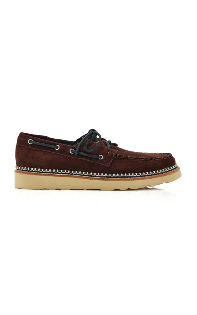 Freda Salvador Collins Suede Boat Shoes In Multi