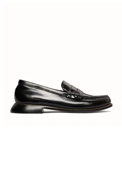 Freda Salvador Women's Elba Slip On Penny Loafer Flats In Black