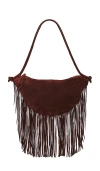 Freda Salvador Hobo Bag Erika In Burgundy