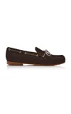 Freda Salvador Exclusive Morgan Suede Boat Shoes