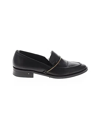 Pre-owned Freda Salvador Flats In Black