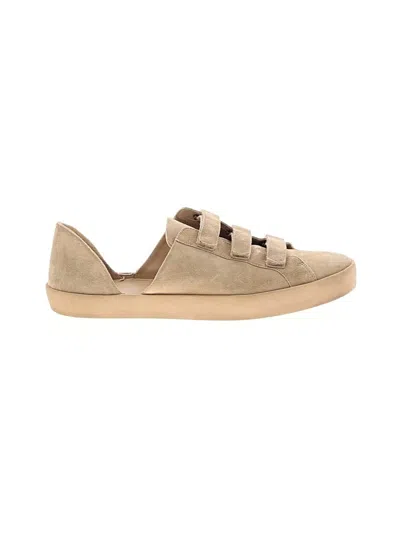 Pre-owned Freda Salvador Flats In Tan