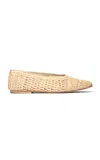 FREDA SALVADOR JESSIE RAFFIA FLATS