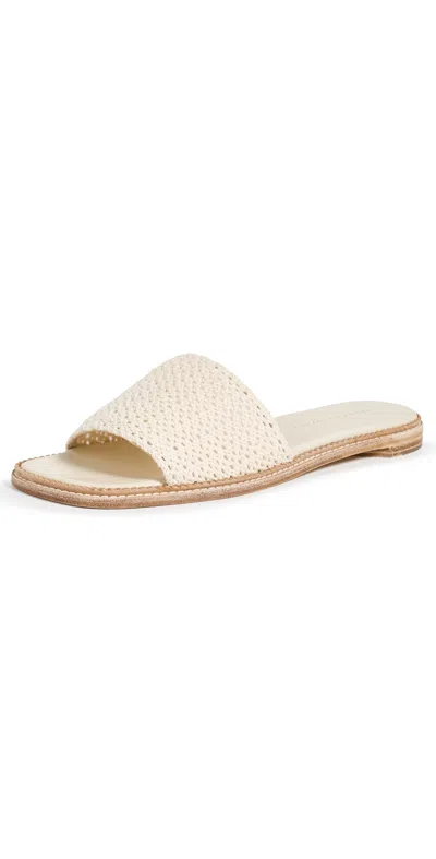 Freda Salvador Juno Sandals Vanilla Crochet