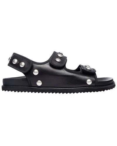 Freda Salvador Klara Leather Sandal In Black