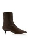 Freda Salvador Lanna Leather Boots In Brown