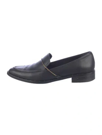 Pre-owned Freda Salvador Leather Loafers In Blue