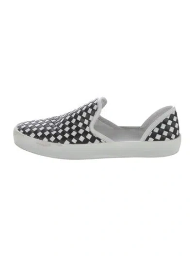 Pre-owned Freda Salvador Leather Patterned Sneakers In Multi