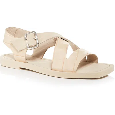 Freda Salvador Lenn Womens Faux Leather Warm Ankle Strap In Multi