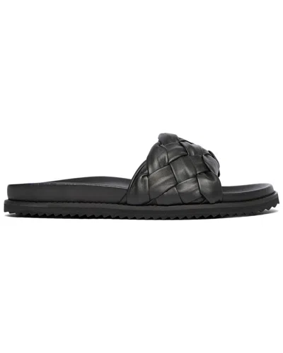 Freda Salvador Lily Leather Sandal In Black