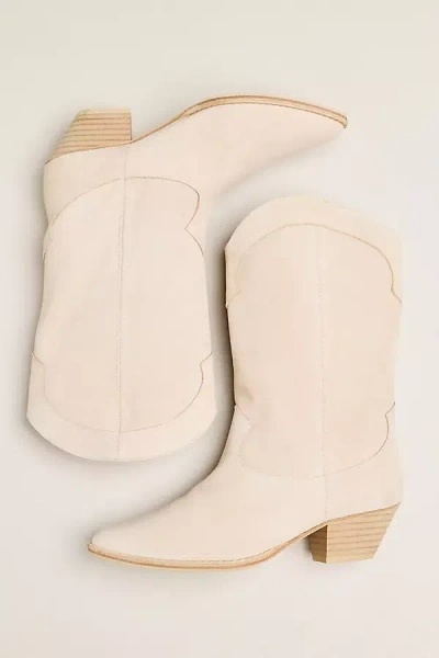 Freda Salvador Western Mid Shaft Boot In Neutral