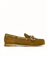 Freda Salvador Morgan Suede Flats In Brown