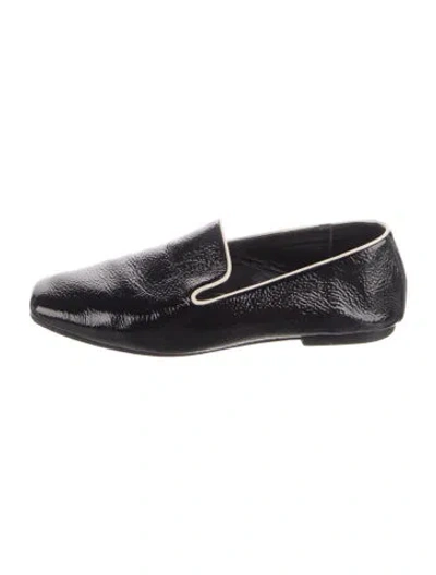 Pre-owned Freda Salvador Patent Leather Loafers In Blue