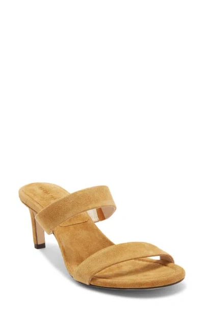 Freda Salvador Poppy Double Strap Sandal In Nude