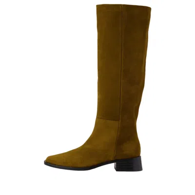 Freda Salvador Rita Acorn Suede 5070-acornsde Women's In Green