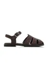 Freda Salvador Sera Raffia Fisherman Sandals