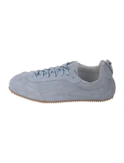 Pre-owned Freda Salvador Suede Sneakers In Blue