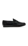 Freda Salvador Sydney Leather Loafers In Blue
