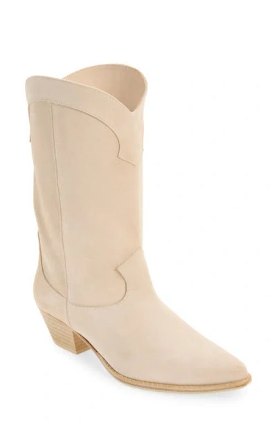 Freda Salvador Western Mid Shaft Boot In Neutral