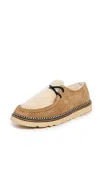 Freda Salvador Willow Boots Hazel Suede With Shearling In Neutral
