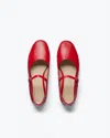 Freda Salvador Women's Aubrey Mary Jane Flat In Red
