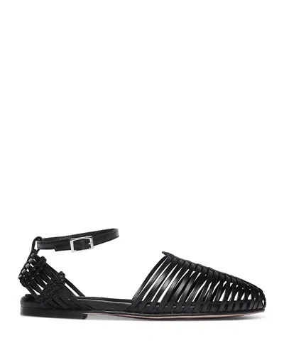 Freda Salvador Women's Blake Strappy Flats In Black
