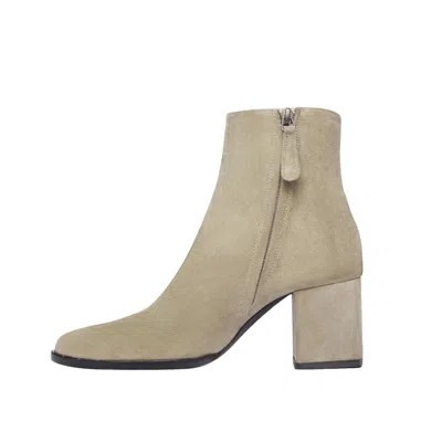 Freda Salvador Women's Cyrus Boot In Stone Suede In Beige