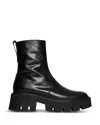 Freda Salvador Darla Boots Black Box Calf In Black