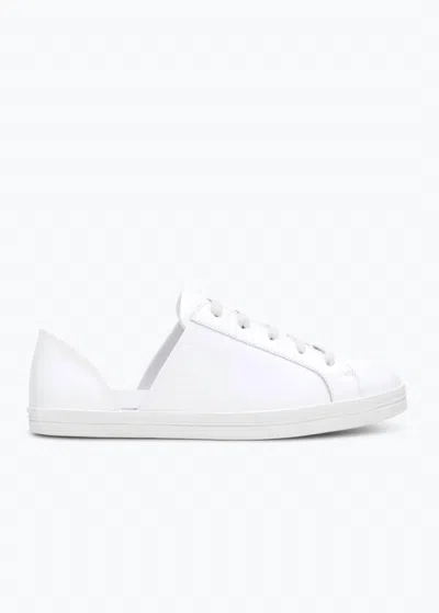 Freda Salvador Women's Eda D'orsay Sneaker In White Calf