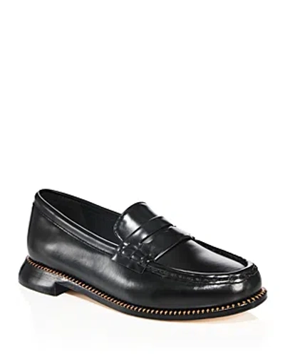 Freda Salvador Women's Elba Slip On Penny Loafer Flats In Black Spazz