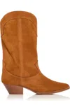 Freda Salvador Women's Loretta Boots In Bronze Suede In Multi