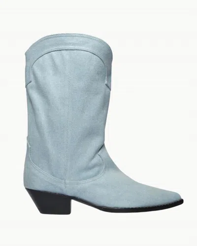 Freda Salvador Women's Loretta Western Boot In Blue Denim