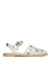 Freda Salvador Sera Fisherman Sandals Floral Pvc In Floral Pvc