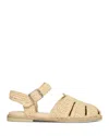 Freda Salvador Sera Fisherman Sandals Natural Raffia In Natural Raffia