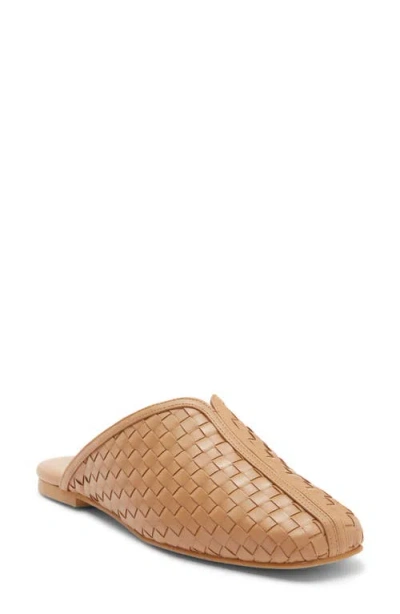 Freda Salvador Woven Mule In Brown