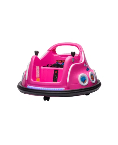 Freddo Kids' 12v Bumper Car 1-seater Ride On In Pink