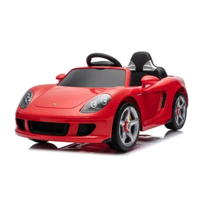 Freddo 12v Porsche Carrera Gt 1 Seater Ride On Car In Red