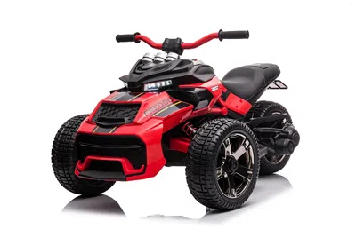 Freddo 3 Wheel 24v 2-seater Motorcycle Kids Ride On In Red